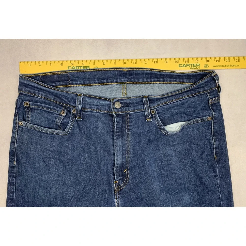 Levi's 541 Jeans Mens 36x32‎ Blue Athletic Fit Stretch Denim Classic Casual